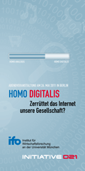 Flyer Veranstaltung HOMO DIGITALIS